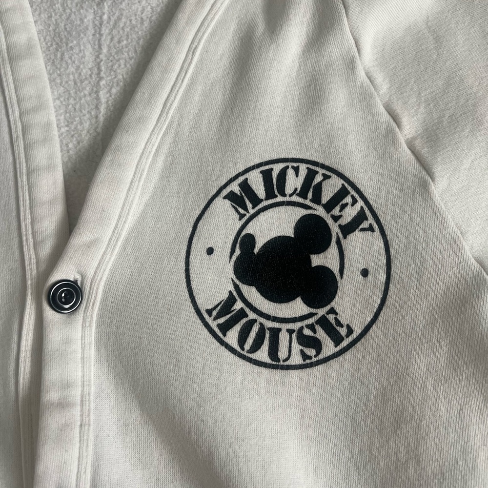 Disney Mickey Mouse Vintage sweater cardigan unisex adult X-Large - Picture 2 of 7